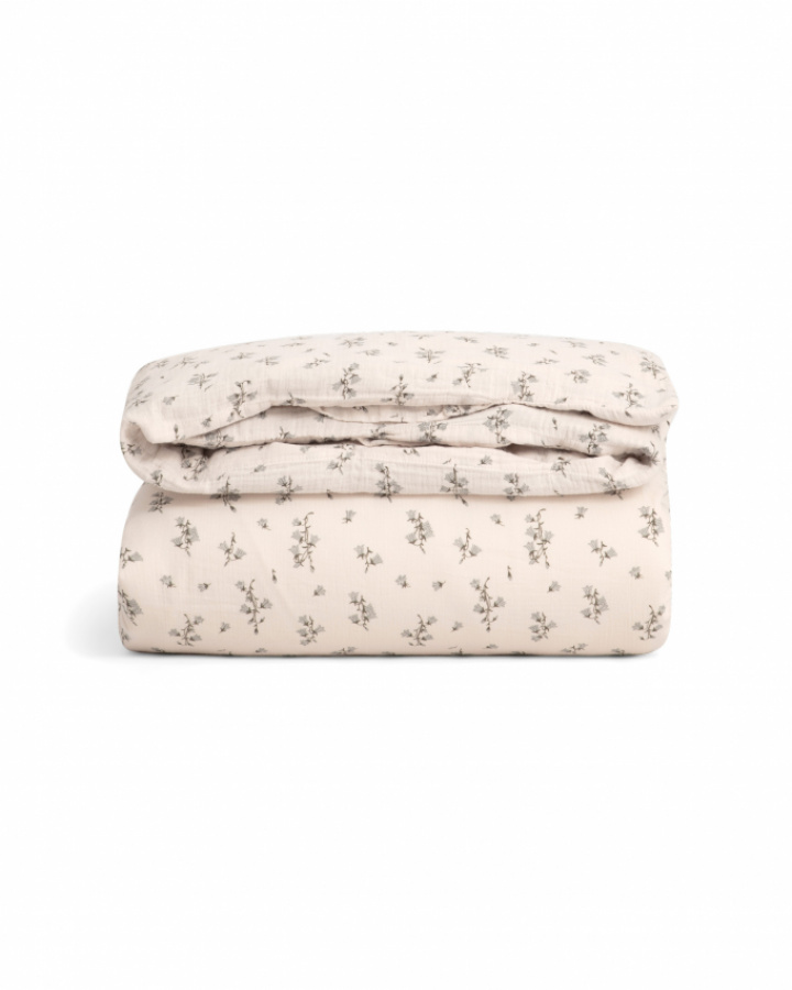 Garbo & Friends Påslakan Muslin Bluebell 220x220 cm i gruppen Sängkläder / Påslakan / Storlek / Påslakan 220x220 cm hos Sängvaruhuset Elgen (GF12022-1600-44SE)