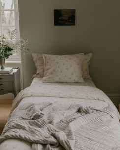 Garbo & Friends Påslakan Seersucker La Fraise