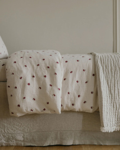Garbo & Friends Påslakan Muslin Rosehip