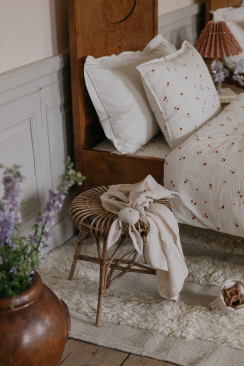 Garbo & Friends Påslakan Seersucker Poppy