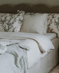 Garbo & Friends Påslakan Muslin Eggshell 150x210 cm