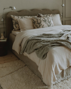 Garbo & Friends Påslakan Muslin Eggshell 150x210 cm