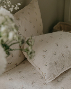 Garbo & Friends Örngott Seersucker La Fraise 50x60 cm