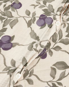Garbo & Friends Påslakanset Muslin Plum 150x210 cm
