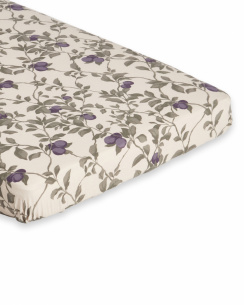 Garbo & Friends Fitted Sheet Muslin Plum 
