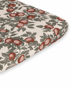 Garbo & Friends Fitted Sheet Junior Muslin Pomme 60x120 cm