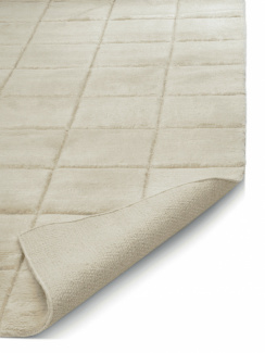 Classic Collection Tæppe Grid Ivory