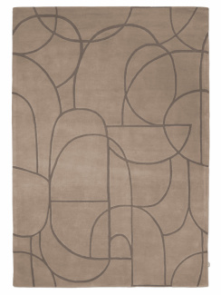 Classic Collection Tæppe Modern Abstract Beige