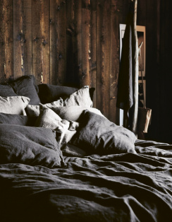 Lovely Linen Lovely Örngott Dark Grey