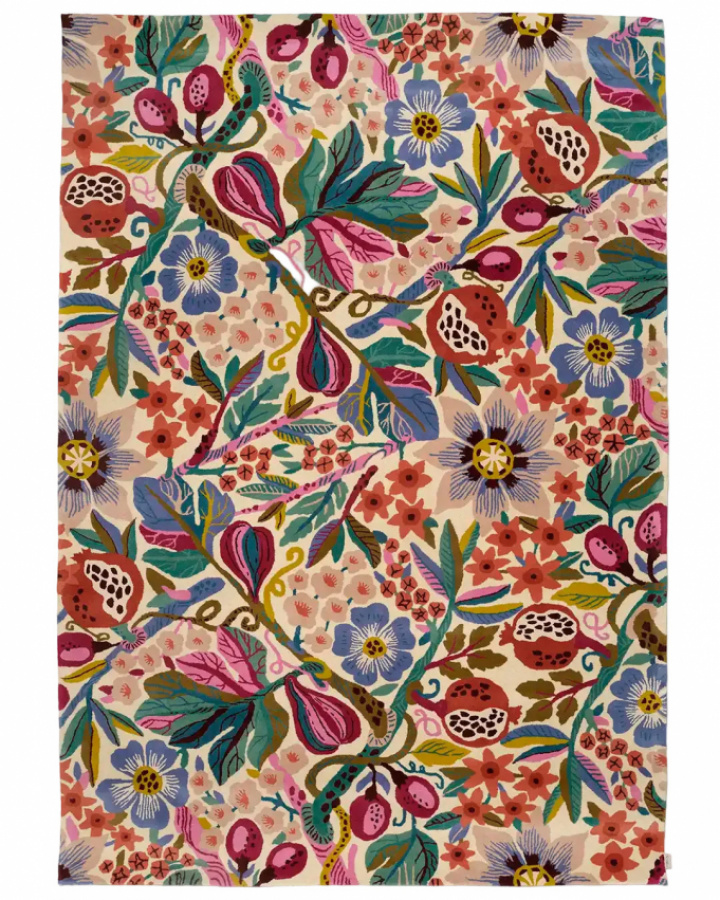Classic Collection Matta Pomegranate Vit/Multi