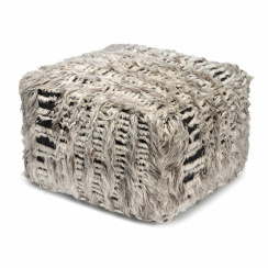 Classic Collection Puff Raccoon 55x55 cm Natural