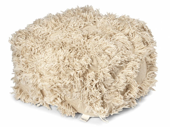 Classic Collection Rio Pouf Beige 55x55 cm ryhmässä Tarvikkeet / Puffit @ Sängvaruhuset Elgen (PO55RIBE)