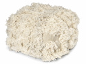 Classic Collection Rio Pouf Ivory/Melange 55x55 cm