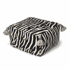 Classic collection Puff Zebra 55x55 cm