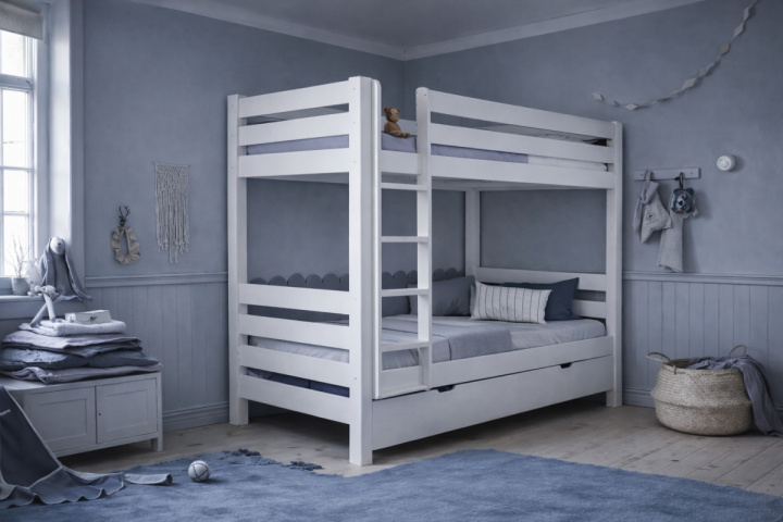 Winga Mattis Våningssäng 90x200 cm i gruppen Sängar / Våningssängar & Barnsängar / Winga hos Sängvaruhuset Elgen (PP-0004-BIL01)