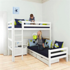 Hoppekids Eco Luxury Våningssäng med Juniorsäng 90x200 cm