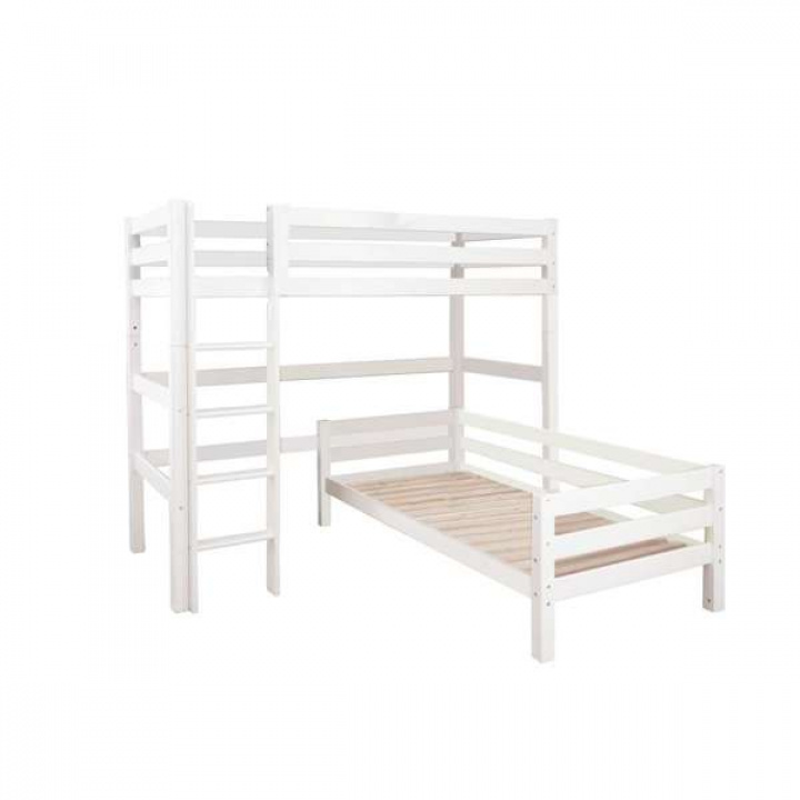 Hoppekids Eco Luxury Våningssäng med Juniorsäng 90x200 cm i gruppen hos Sängvaruhuset Elgen (PRE-A11-1)