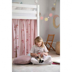 Hoppekids Eco Luxury Mellemhøj Seng med lige stige 90x200 cm