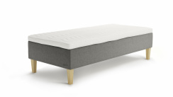 Jensen Supreme Boxmadras Oyster Grey 120x200 cm