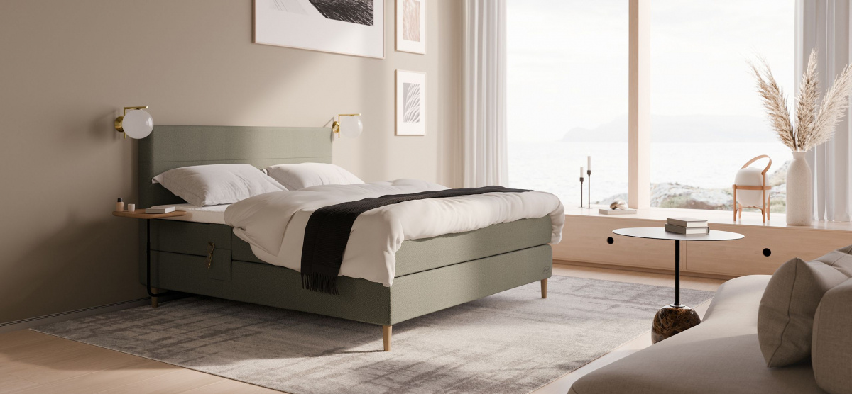 Jensen Ambassadör+ Jenkkisängyt 210x200 cm