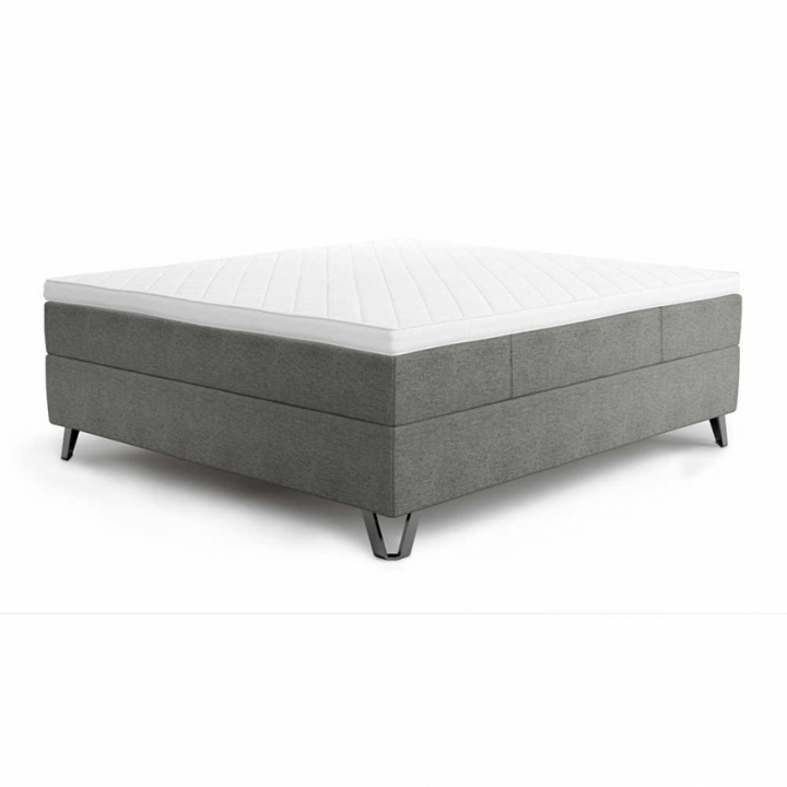 Jensen Prestige Kontinentalseng Dark Grey 210x210 cm i gruppen Senge / Senge 210 cm / Senge 210x210 cm hos Sängvaruhuset Elgen (QC6910366901)