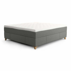 Jensen Supreme Kontinentalseng Oyster Grey 160x210 cm