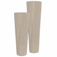 Jensen Sängben Conic Whitewashed Ek