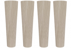 Jensen Sängben Conic Whitewashed Ek