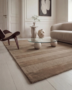 Classic Collection Matta Stripe Boucle Brun