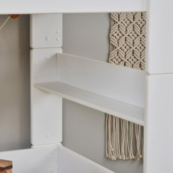 Hoppekids Pure Halvhög Loftsäng 90x200 cm