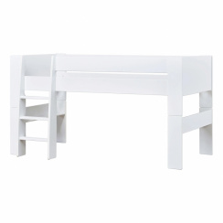 Hoppekids Pure Halvhög Loftsäng 90x200 cm