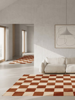 Classic Collection Matta Square Terracotta/Natur