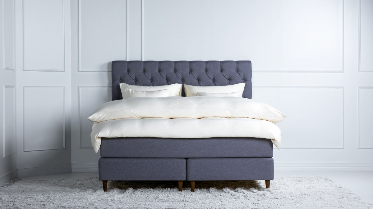 Winga Premium Kontinentalsäng Blå 180