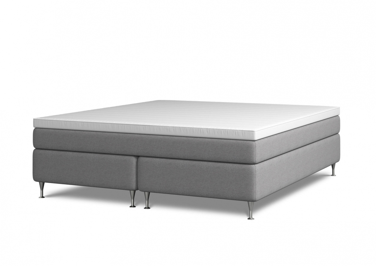 Winga Premium Kontinentalsäng Grå