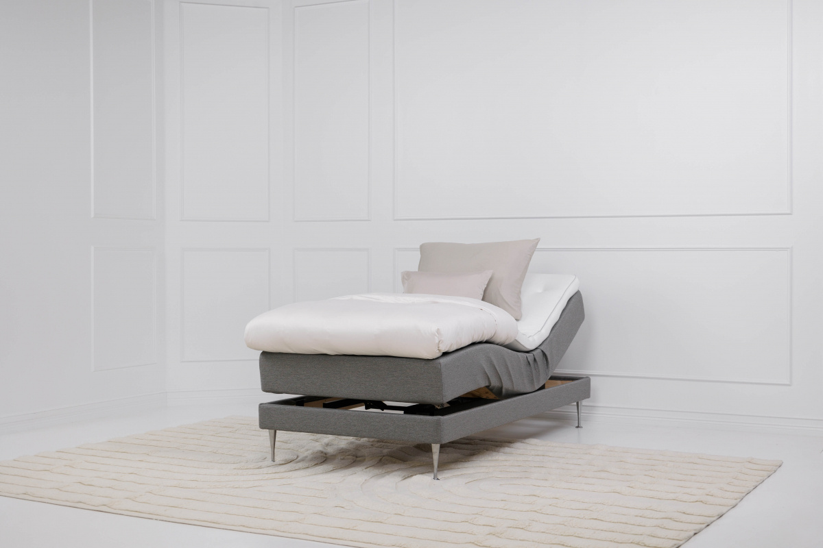 Winga Premium Ställbar Säng Grå 90