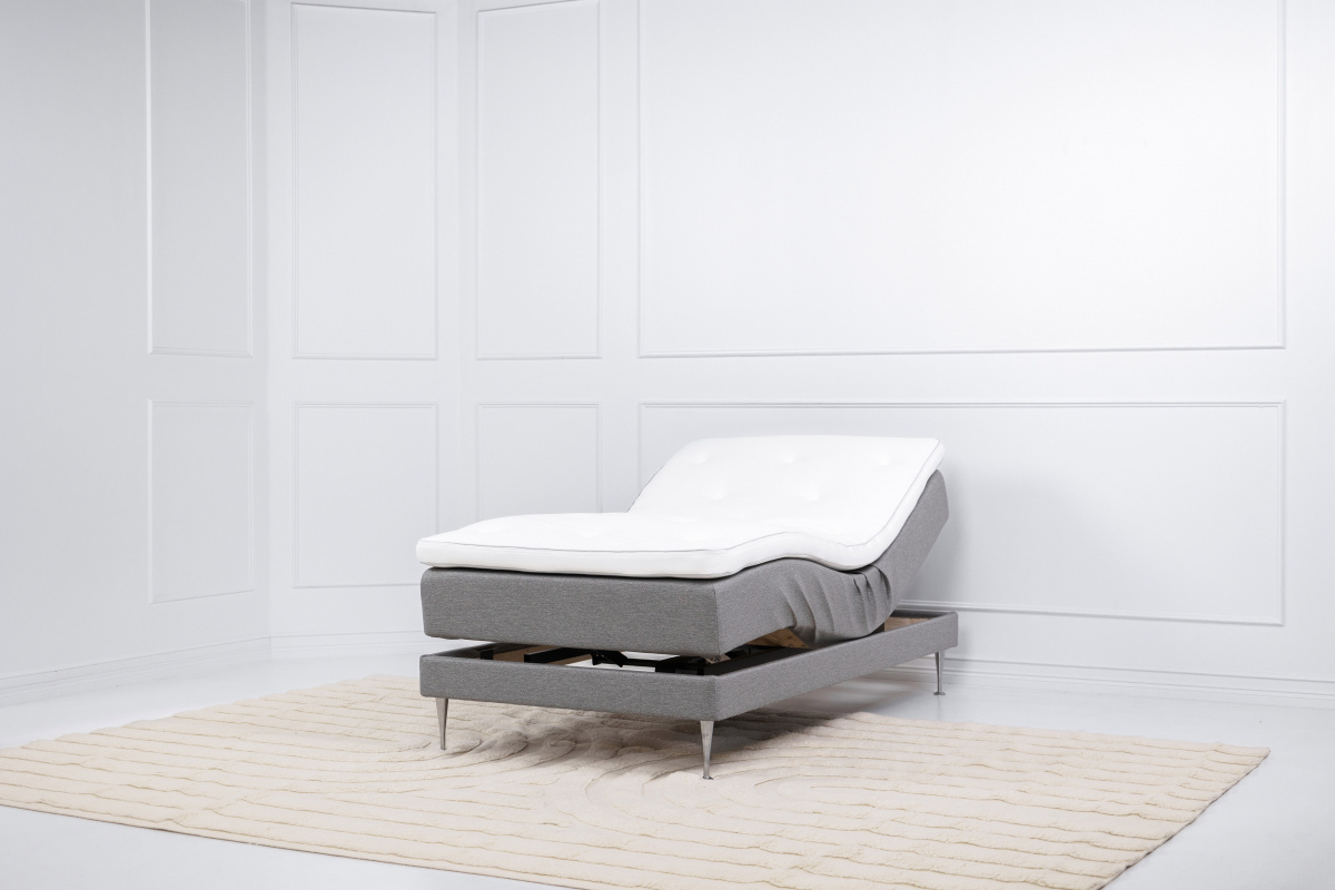 Winga Premium Ställbar Säng Grå 90