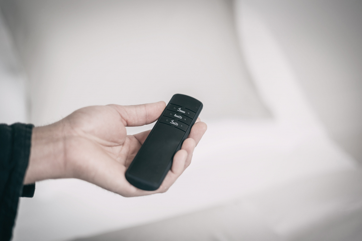 Winga Premium Ställbar Säng Grå 90