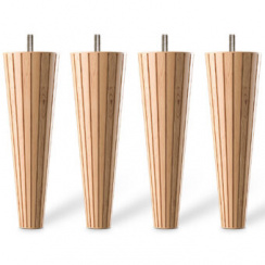 Hilding Sängben Konad Ek Spårad 12 cm