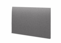 Hilding Sänggavel Slät Finja Ljusgrå