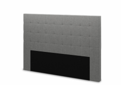 Hilding Sänggavel Ruta Bjärnum Grå