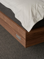 Carpe Diem Beds Hällsö Valnöt 210x210 cm Carpe Diem Beds Hällsö Valnöt 210x210 cm