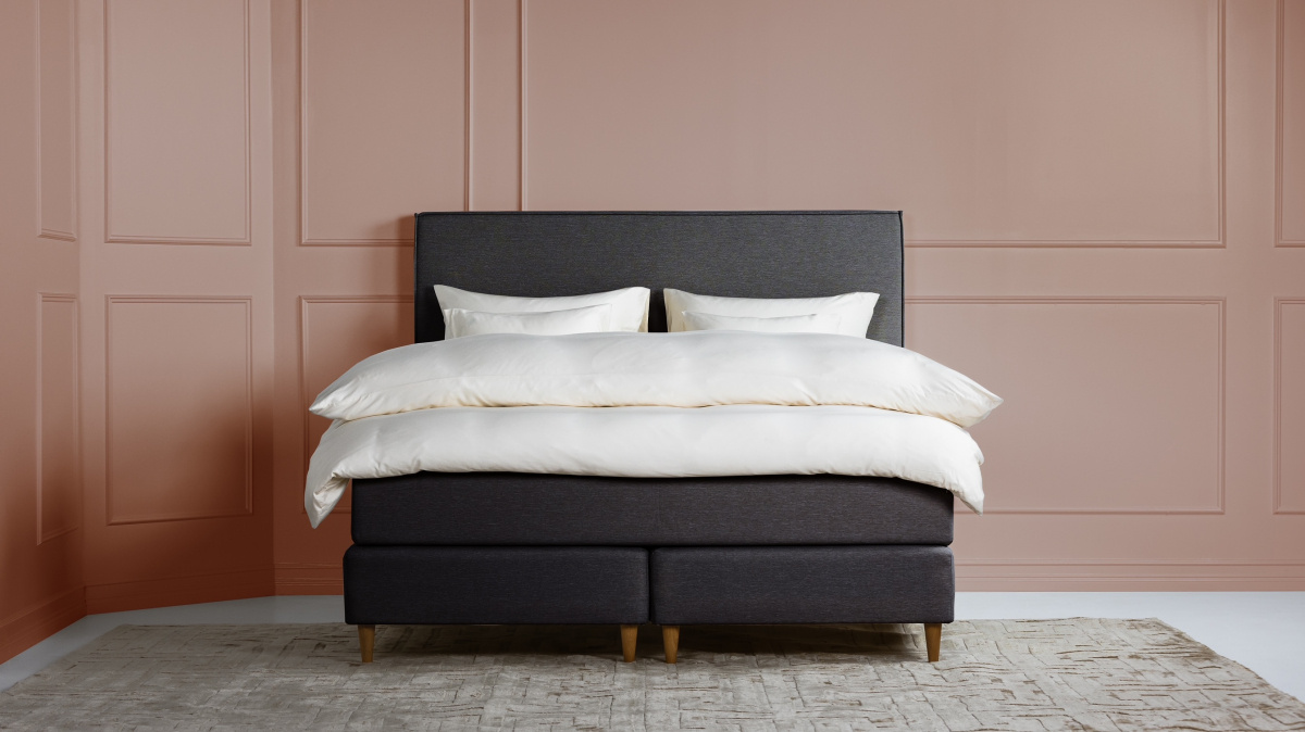 Winga Ikon Kontinentalsäng Antracite LTD 160x200 cm