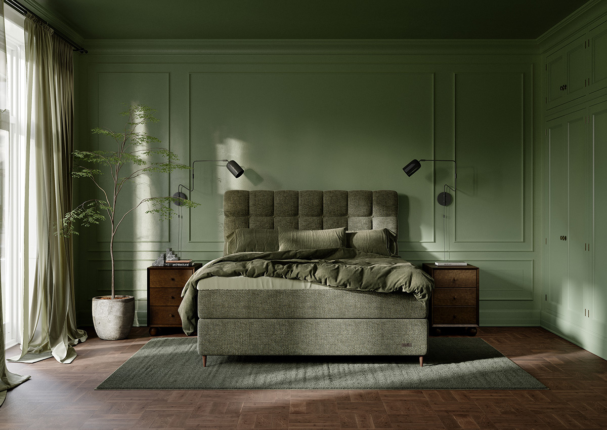 Ekens Essens Kontinentalsäng 140x200 cm