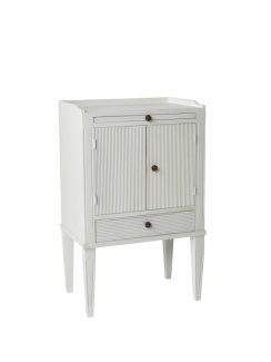 K.A ROOS Sofia Yöpöytä Antique White