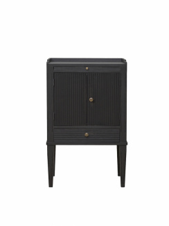 K.A ROOS Sofia Yöpöytä Charcoal