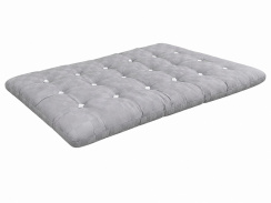 Hästens Bäddmadrass TM8 120x200 cm Solid Grey Check (Fyndvara)