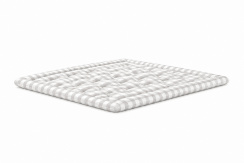 Hästens Bäddmadrass BJX Luxury 160x200 cm Silver Grey Check (Fyndvara)