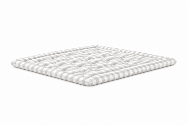 Hästens Bäddmadrass BJX Luxury 160x200 cm Silver Grey Check (Outletprodukt)