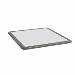 Carpe Diem Beds Luxury Bäddmadrass Wool Dark Grey 120x210 cm (Fyndvara)
