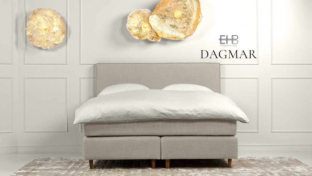 Elgen Hotel Beds Kontinentalsäng Dagmar 140x200 cm